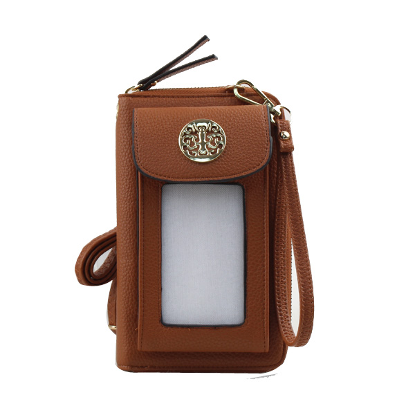 Wholesale Cheap Cross Shoulder Bags T5161#BROWN