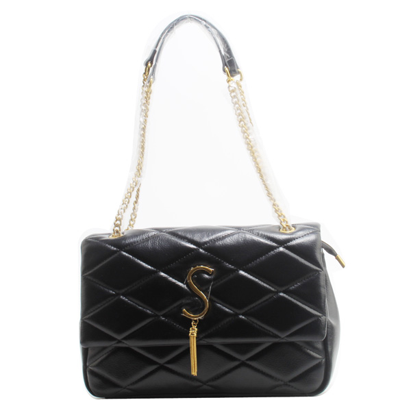 Wholesale Lady Cross Shoulder bags 96026#BLACK