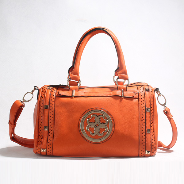 Wholesale Lady Tote Handbags T26073#ORANGE