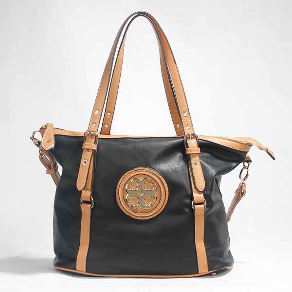 Wholesale Lady Tote Handbags T26448#BLACK