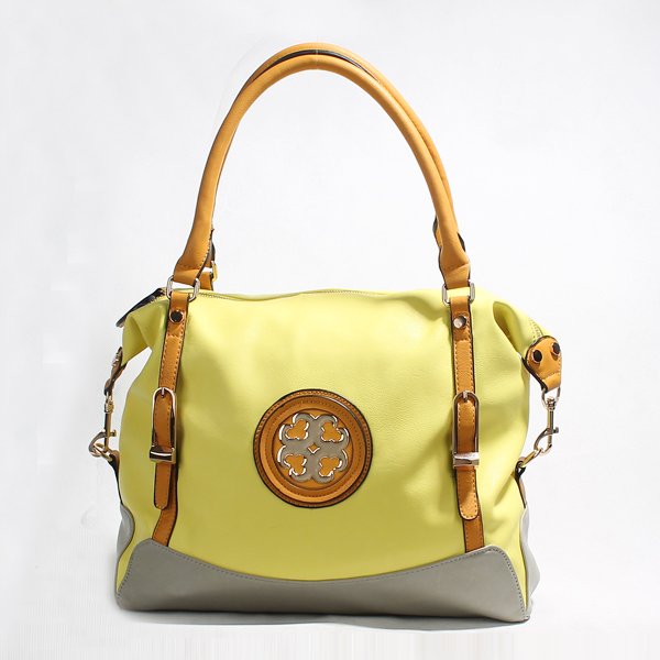 Wholesale Lady Tote Handbags T26479#YELLOW