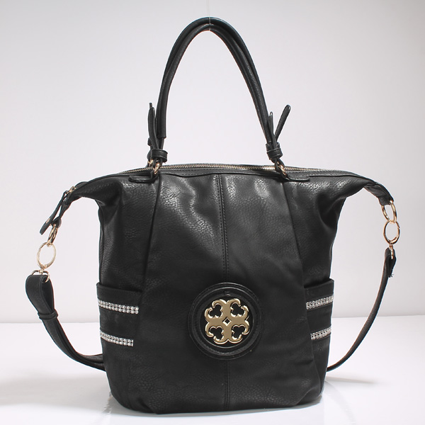 Wholesale Lady Tote Handbags T26495#BLACK