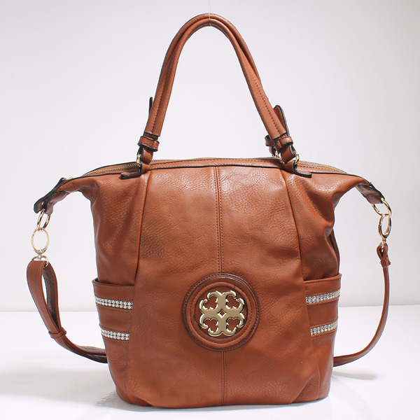 Wholesale Lady Tote Handbags T26495#BROWN