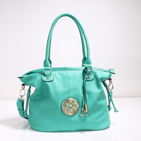 Wholesale Lady Tote Handbags T26618#CYAN