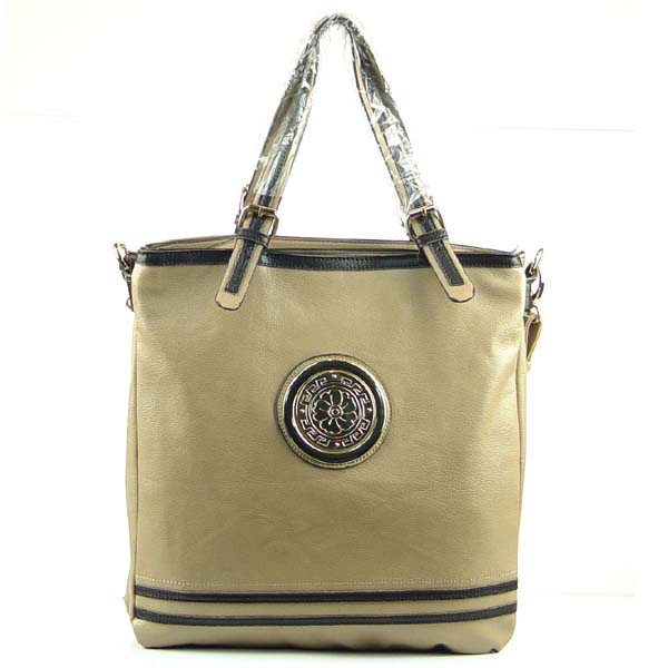 Wholesale Lady Tote Handbags T35027#BEIGE