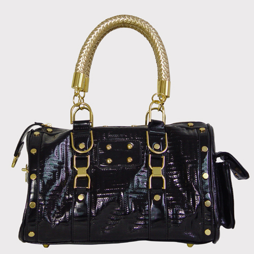 Wholesale Lady Tote Handbags T6012A#BLACK