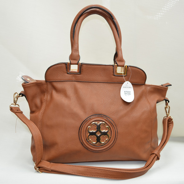 Wholesale Lady Tote Handbags T70261#BROWN