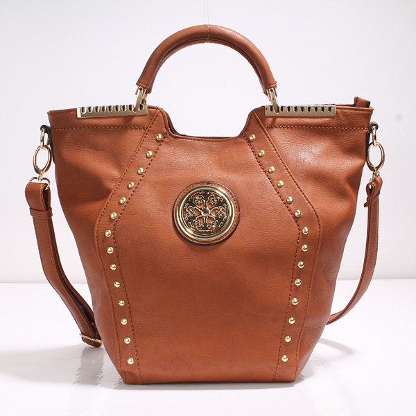 Wholesale Lady Tote Handbags T71011#BROWN