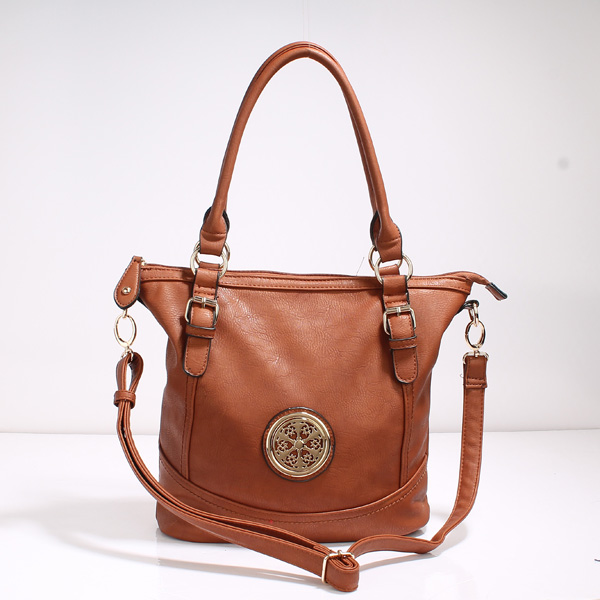 Wholesale Lady Tote Handbags T71012#BROWN