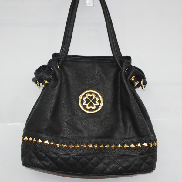 Wholesale Lady Tote Handbags T8202#BLACK