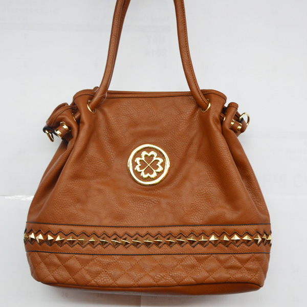 Wholesale Lady Tote Handbags T8202#BROWN
