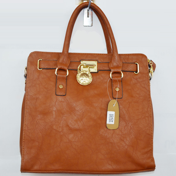 Wholesale Lady Tote Handbags T8242#BROWN