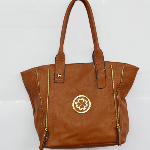 Wholesale Lady Tote Handbags T8257#BROWN