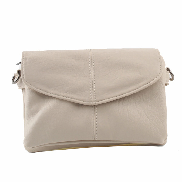 Wholesale Cross Shoulder bags 19321#BEIGE