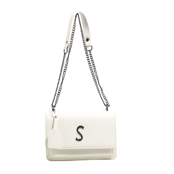 Wholesale lady Cross Shoulder Bags 20018#BEIGE