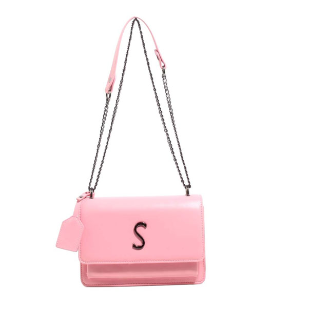 Wholesale lady Cross Shoulder Bags 20018#PINK
