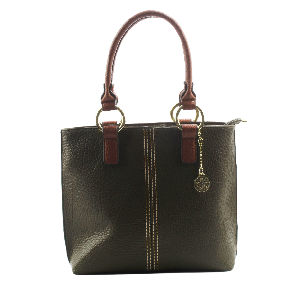 Wholesale lady Shopping Street bags 210851#D.GREEN