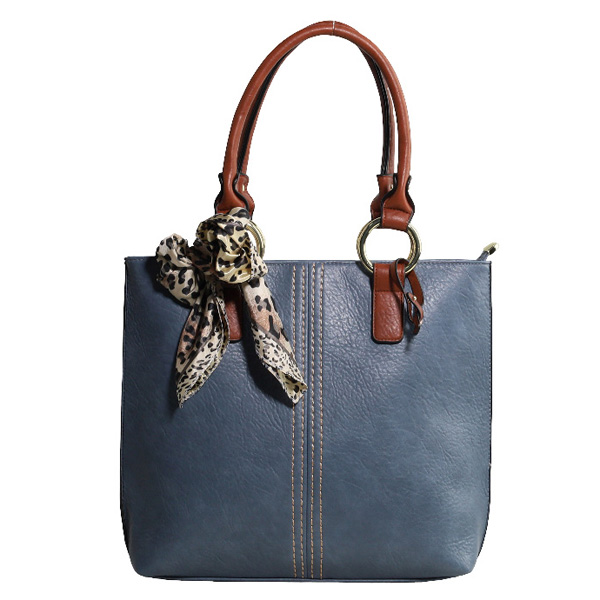 Wholesale lady Shopping Street bags 210851#L.BLUE