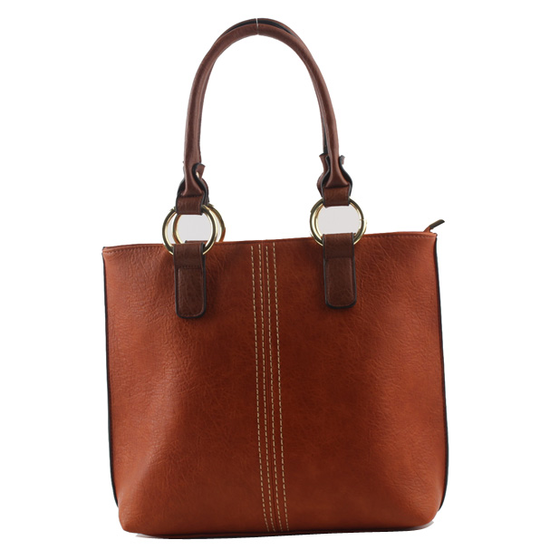 Wholesale lady Shopping Street bags 210851#ORANGE
