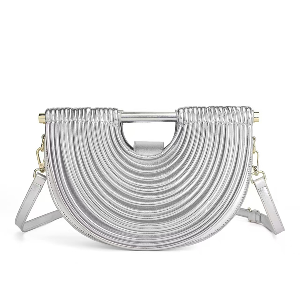 Wholesale Lady Cross Shoulder Bags In USA 2501#SILVER