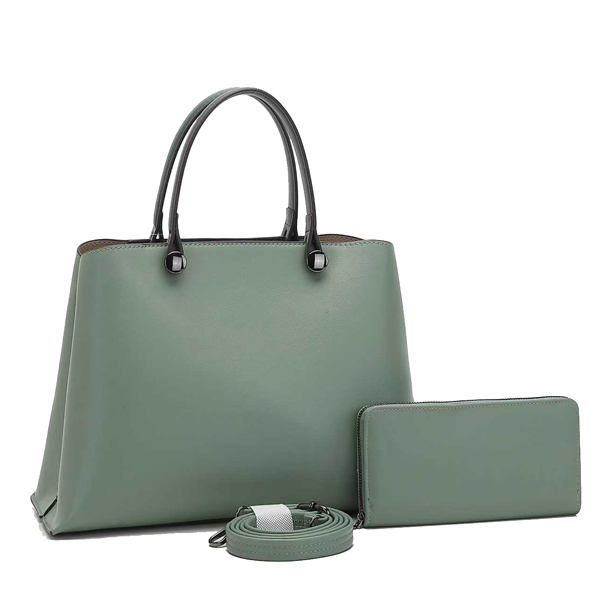 Wholesale Fashion Lady tote bags IN NEW YORK 25721#GREEN