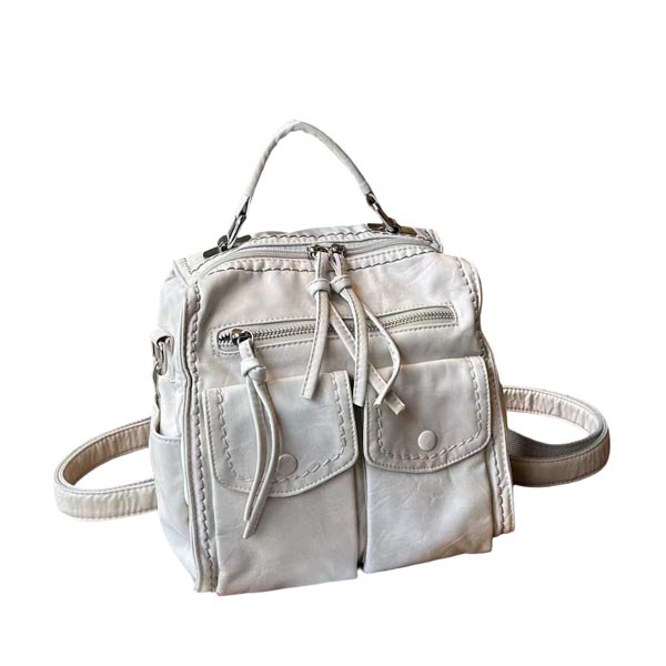 Wholesale Washed Bags 3027#WHITE