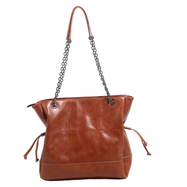 Wholesale lady tote bags 31021#BROWN