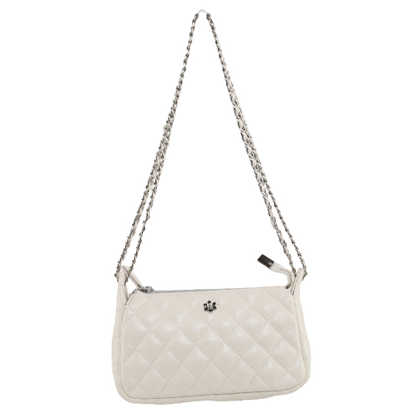 Wholesale Cross Shoulder bags 31057#WHITE