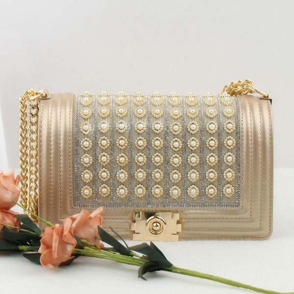 Wholesale Hotsale Cross Shoulder bags 3171#GOLDEN