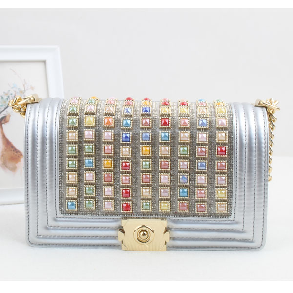 Wholesale Hotsale Cross Shoulder bags 3173#SILVER