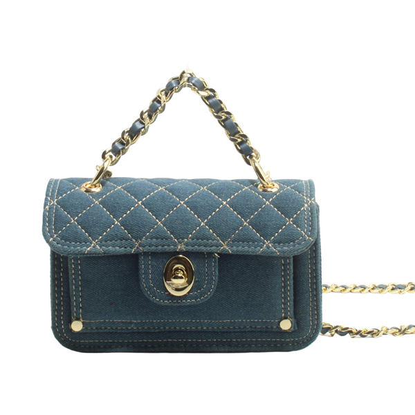 Wholesale Fashion Cross Shoulder bags 36006#L.BLUE