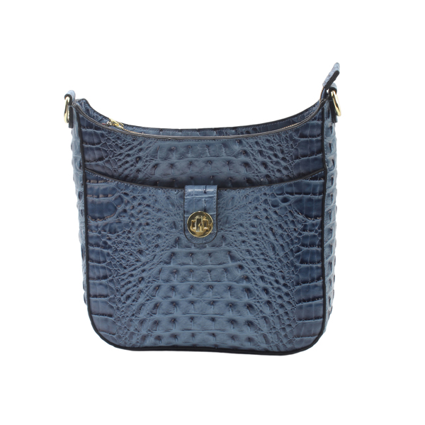 Wholesale Lady Cross Shoulder bags 36037#L.BLUE