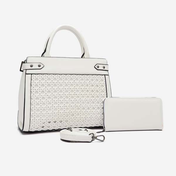 Wholesale The tote bags 36335#WHITE