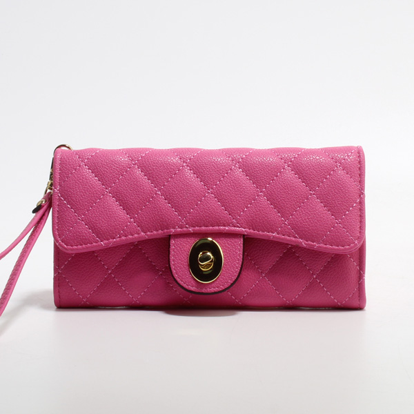 Fashion PU Wallets 5392#H.PINK