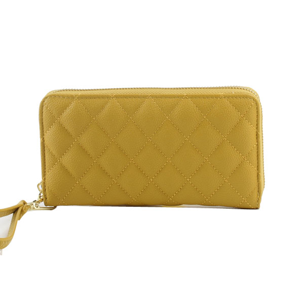 Wholesale Cheap PU Wallets 5513#YELLOW