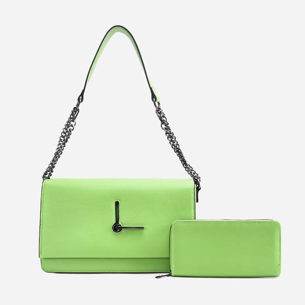 Wholesale Fashion Cross Shoulder bags 56334#GREEN