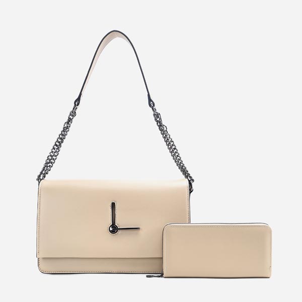 Wholesale Fashion Cross Shoulder bags 56334#TAN