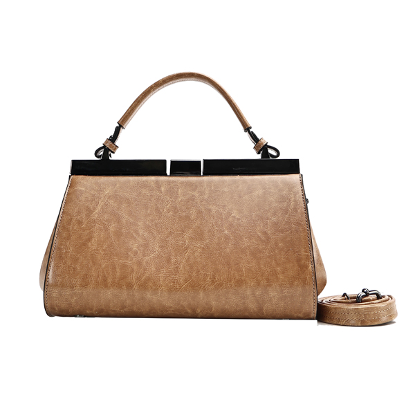 Wholesale Big Cross Shoulder bags In USA 66011#TAN