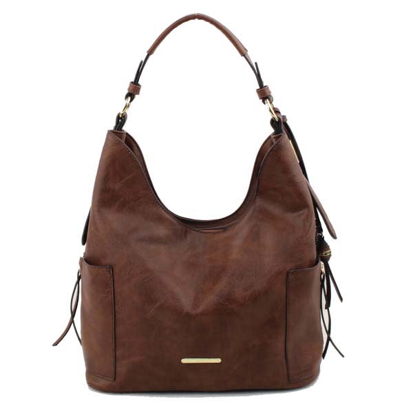 Wholesale Lady Hobos Bags In New York 66288#COFFEE