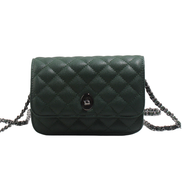 Wholesale Small Cross Shoulder lady bags 67245#GREEN