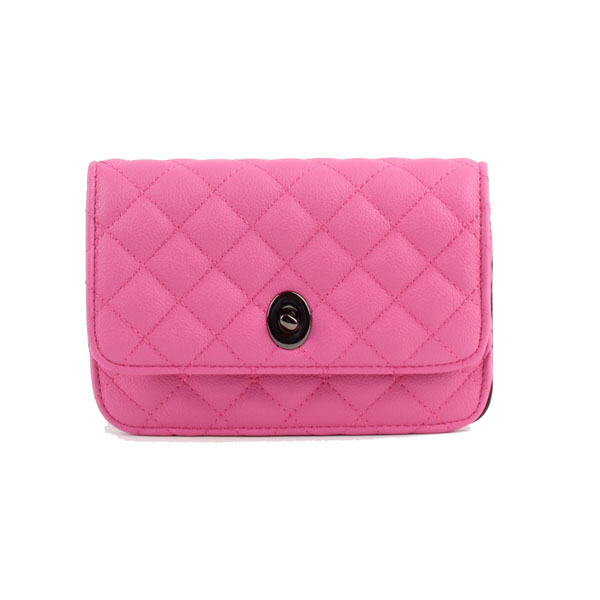 Wholesale Small Cross Shoulder lady bags 67245#H.PINK