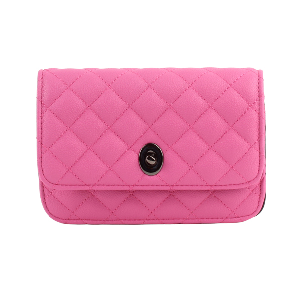 Wholesale Small Cross Shoulder lady bags 67245#H.PINK