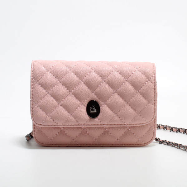 Wholesale Small Cross Shoulder lady bags 67245#L.PINK
