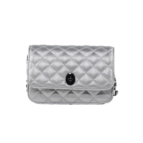 Wholesale Small Cross Shoulder lady bags 67245#SILVER