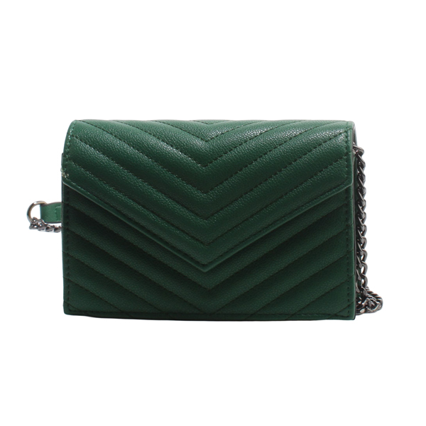 Wholesale Fashion Cross Shoulder bags 68041#D.GREEN