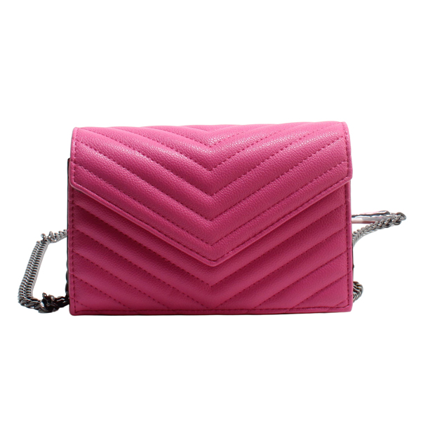 Wholesale Fashion Cross Shoulder bags 68041#H.PINK