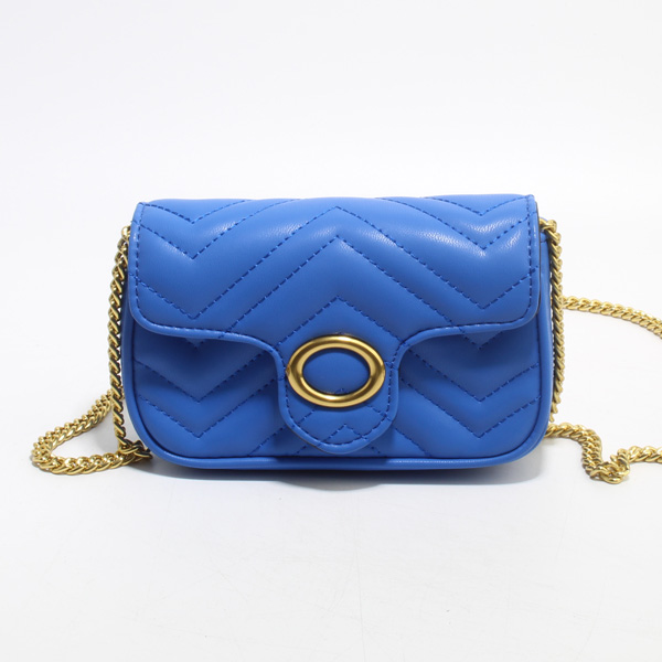 Wholesale Fashion Small Cross Shoulder bags 68043#BLUE