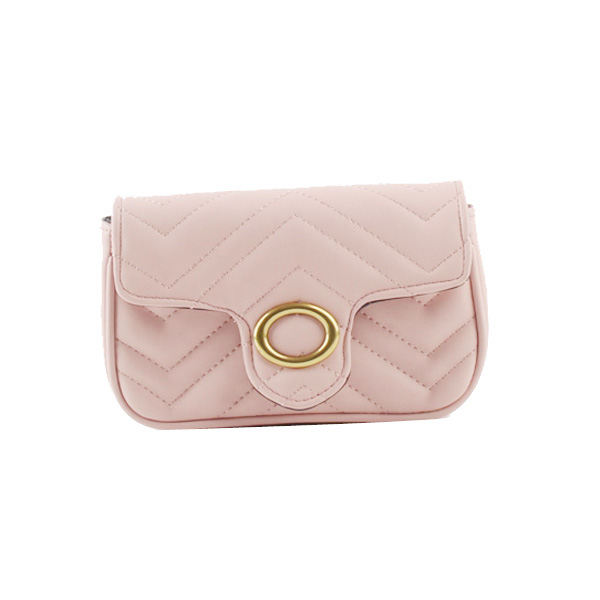 Wholesale Fashion Small Cross Shoulder bags 68043#PINK