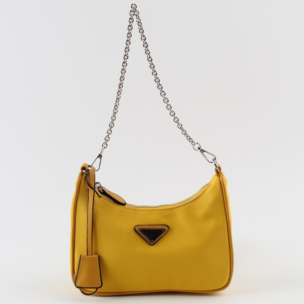Wholesale Fashion Cross Shoulder bags 68121#YELLOW