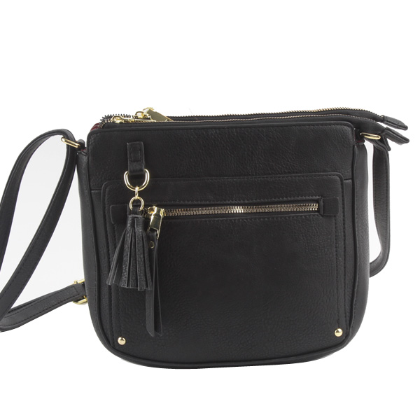 Wholesale fashion Cross Shoulder bags 68142#BLACK